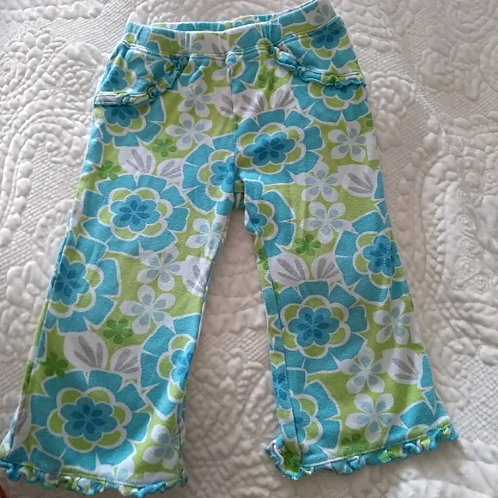 Floral Toddler Pants