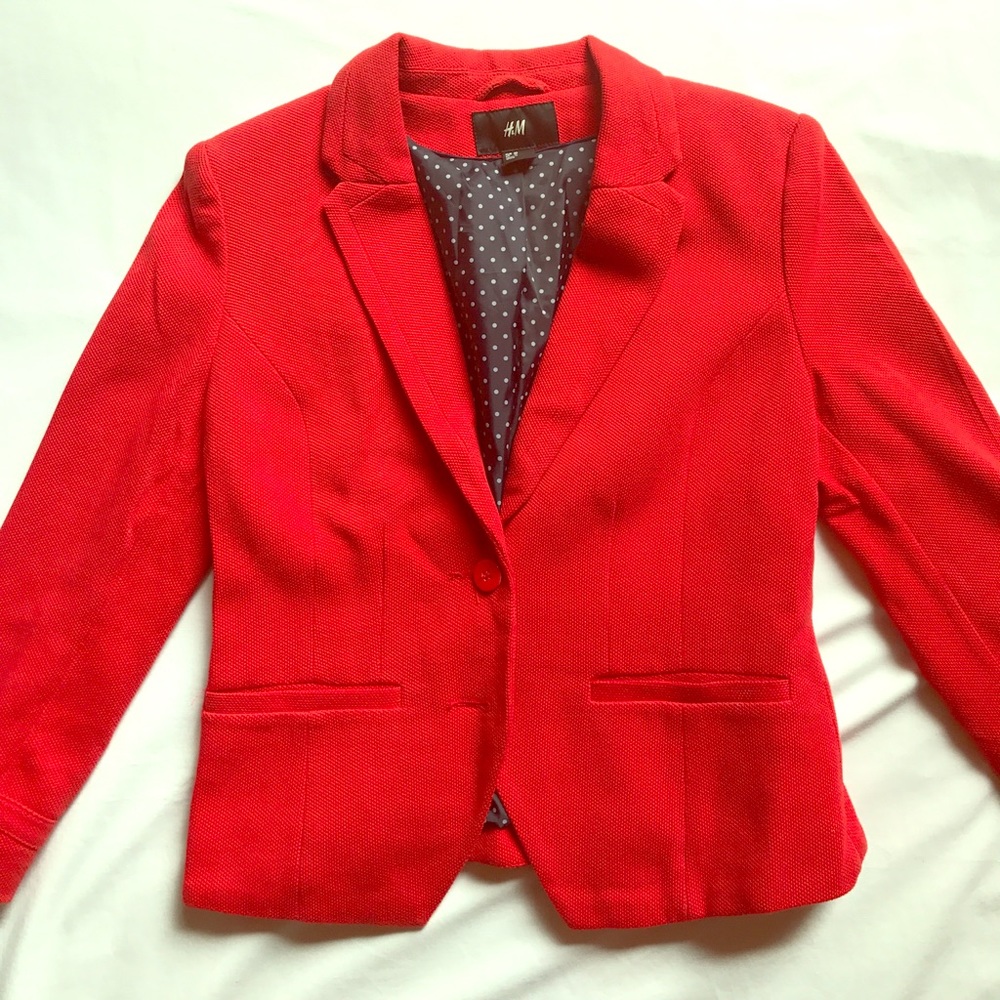 H&M Red Blazer