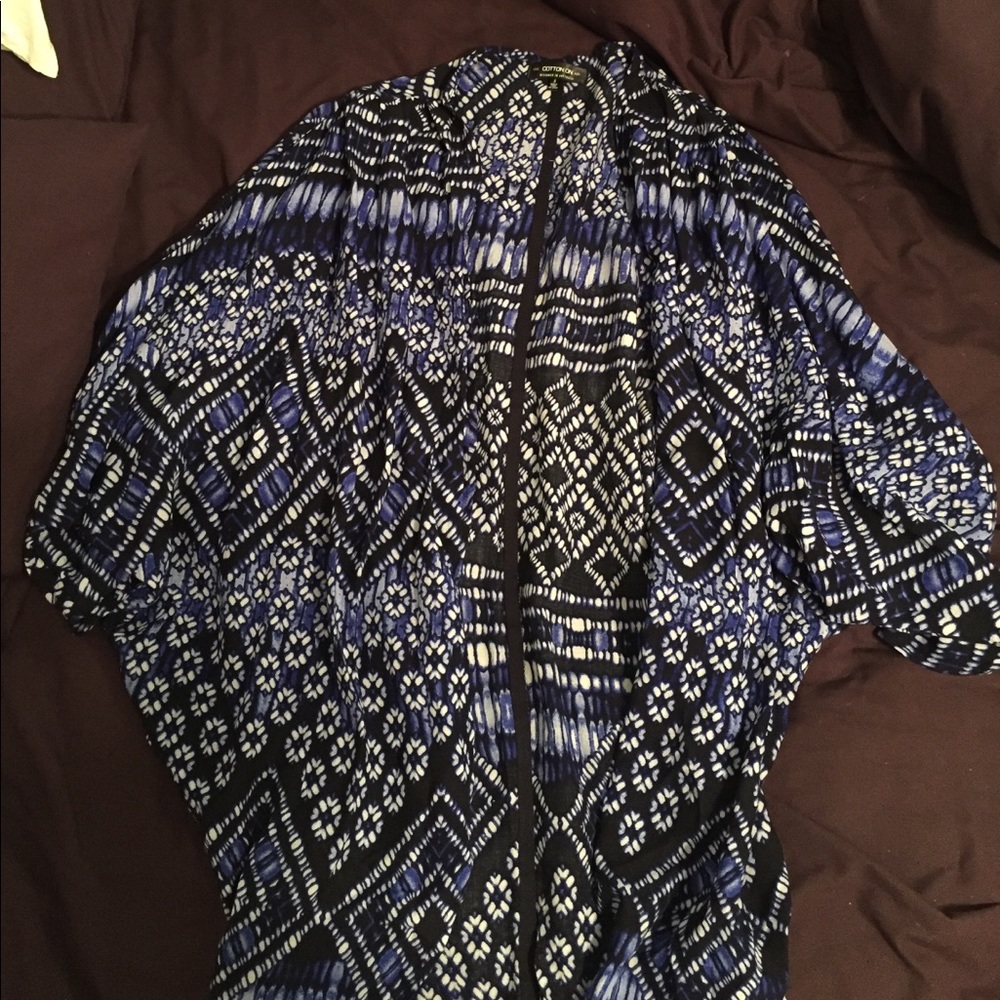 Cotton on kimono
