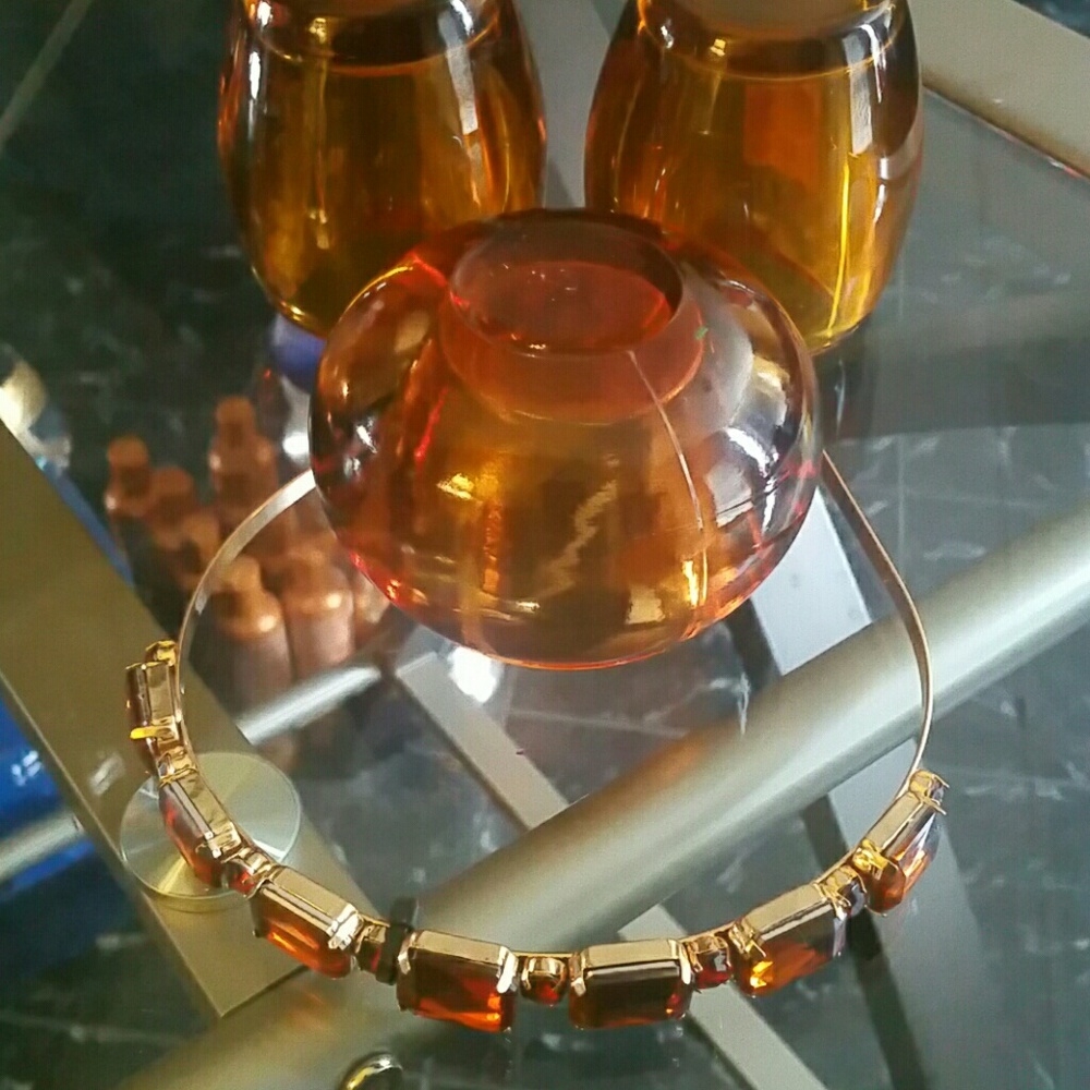 "Brown Rhinestone Headband"
