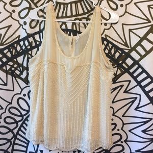 Beaded tank top
