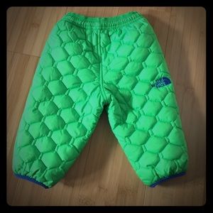 Baby North Face puffy pants