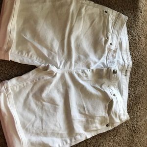 Used Michael kors white shorts size 12