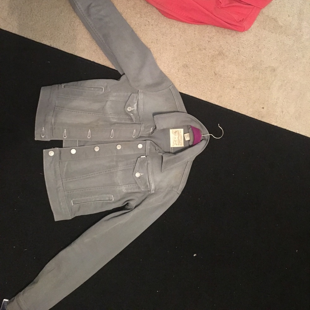 Grey Levi jean jacket
