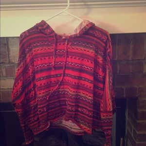 Crop top sweatshirt