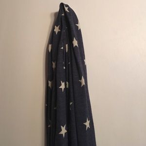Star print scarf