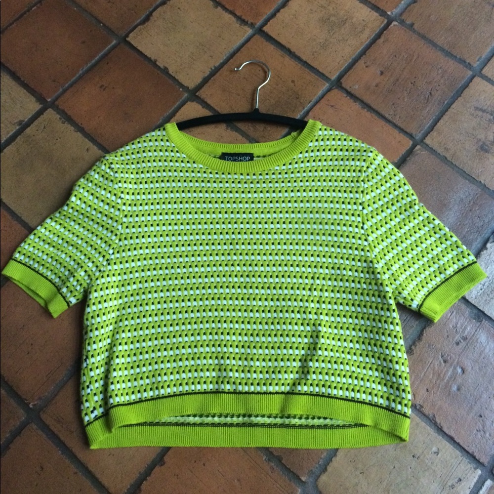 Topshop Cropped Sweater