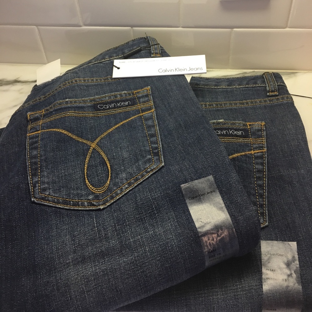 Calvin Klein boot cut jeans