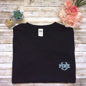 NWOT - PINK by Victoria's Secret boyfriend tee💙