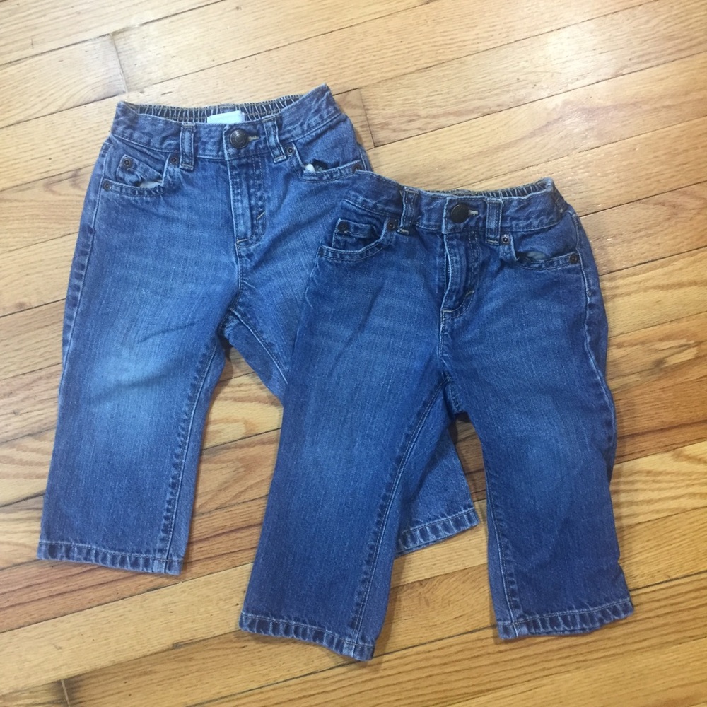 Bundle of 2 Pairs of Old Navy Toddler Jeans