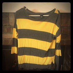 Three quarter sleeve shirt