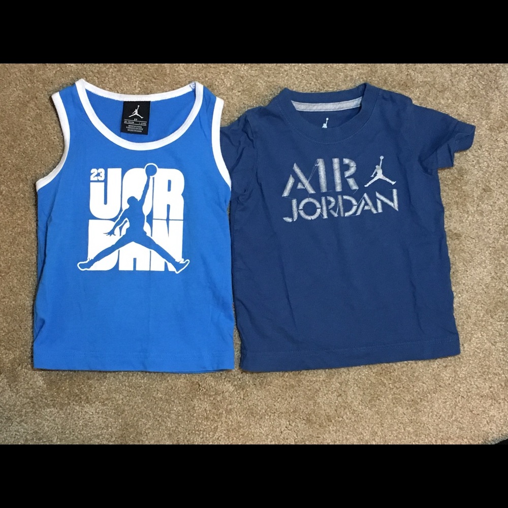 2 Jordan Shirts. 1 Tee & 1 Tank