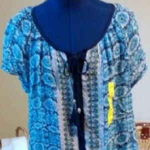 Pretty blouse new/tag sz L