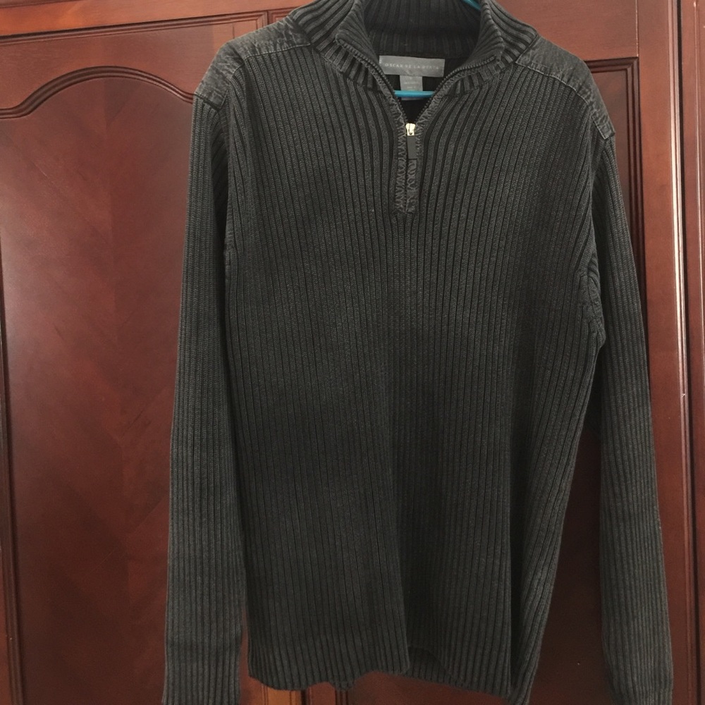 Designer Oscar De la Renta Men's Sweater Large