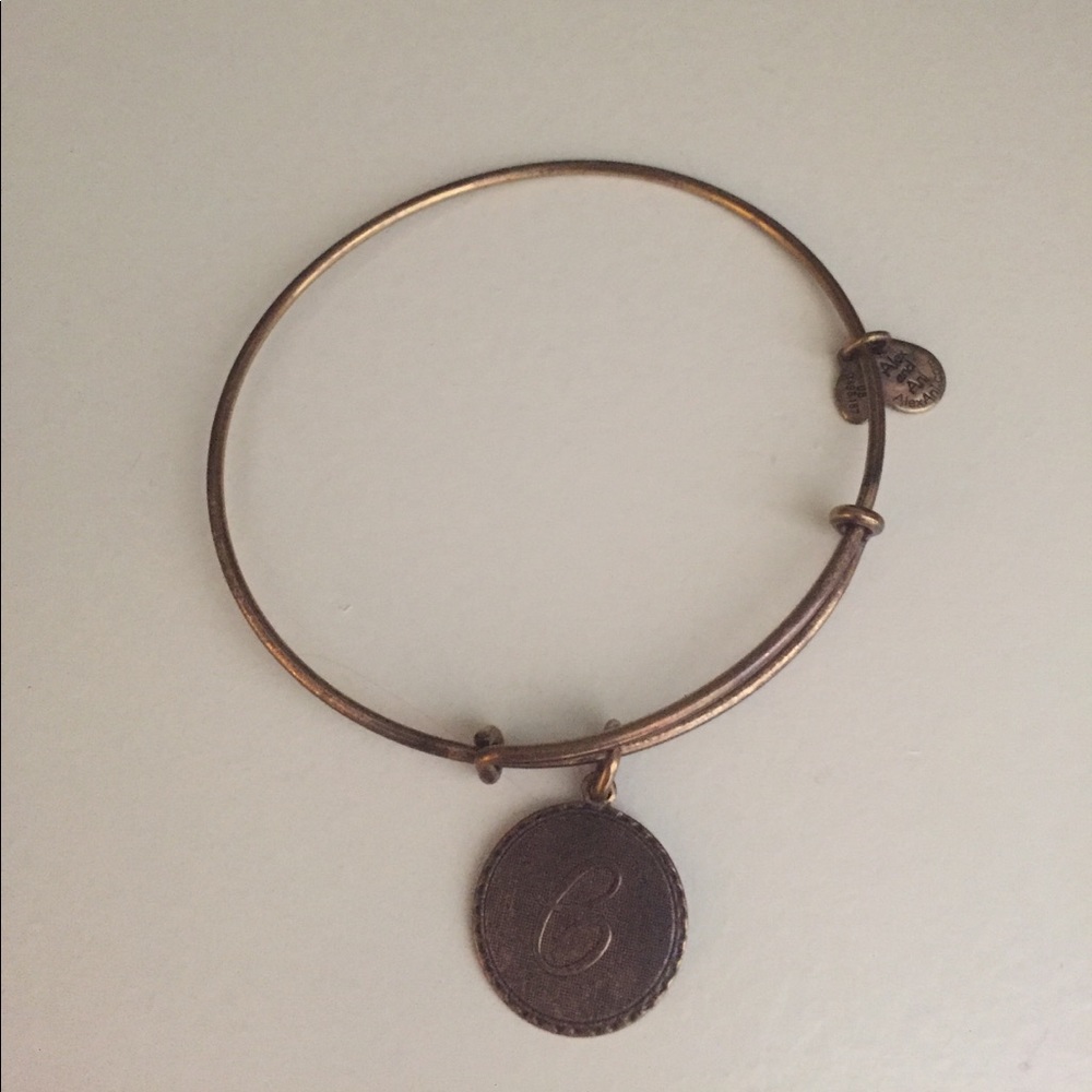 Alex and Ani "C" bracelet
