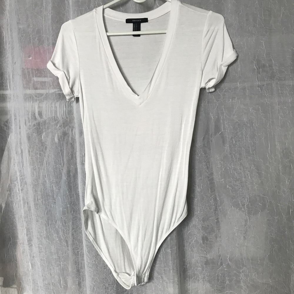 V Neck Bodysuit