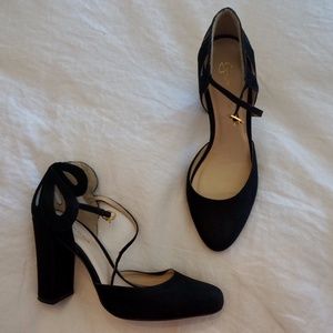Black Anthropologie Pumps (Guilhermina)