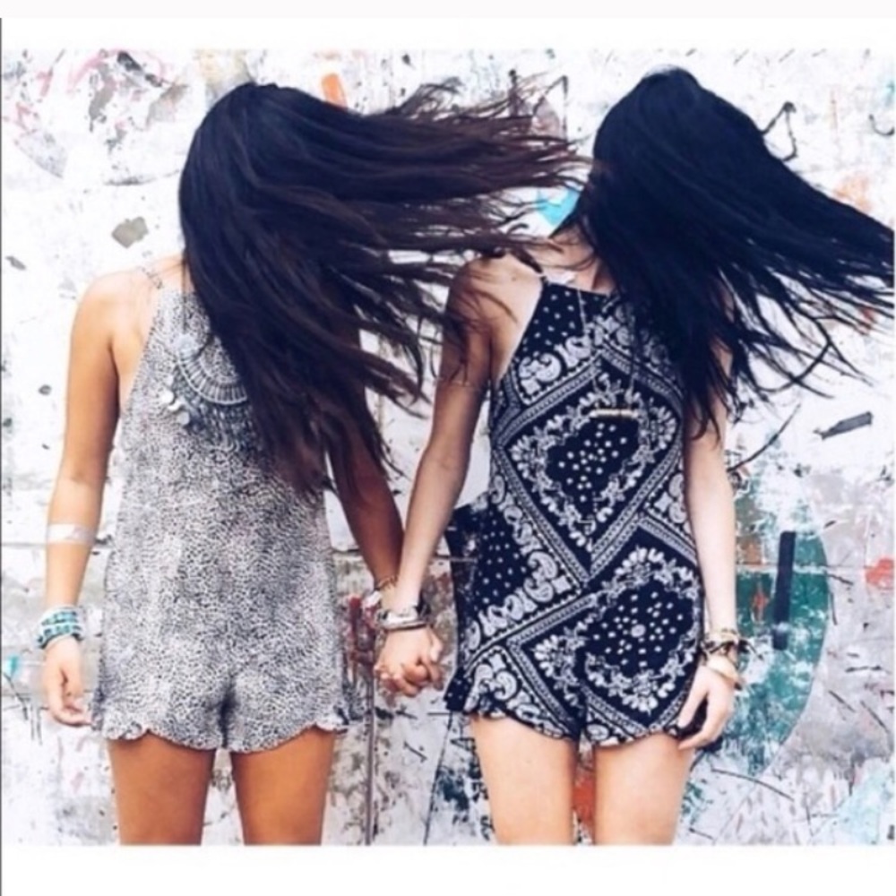 LF Bandana Romper Never Worn *FINAL SALE*