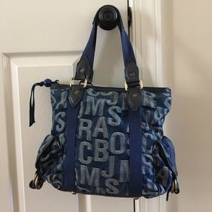 Marc Jacobs letter denim purse