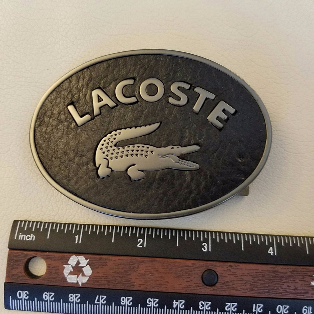 Lacoste Mens Belt Buckle