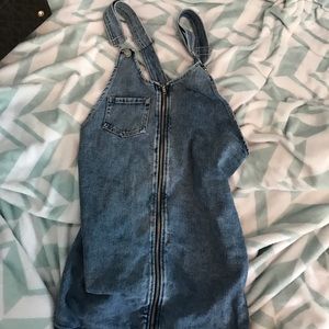 Pacsun Denim Overall Dress