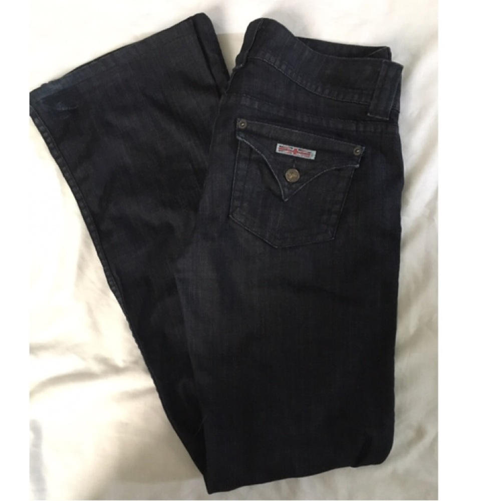 Hudson dark boot cut jeans size 28