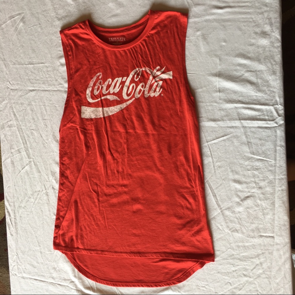Coca-cola American eagle tailgate shirt