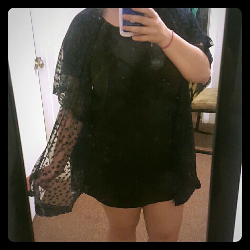 Cute Starry blue cardigan