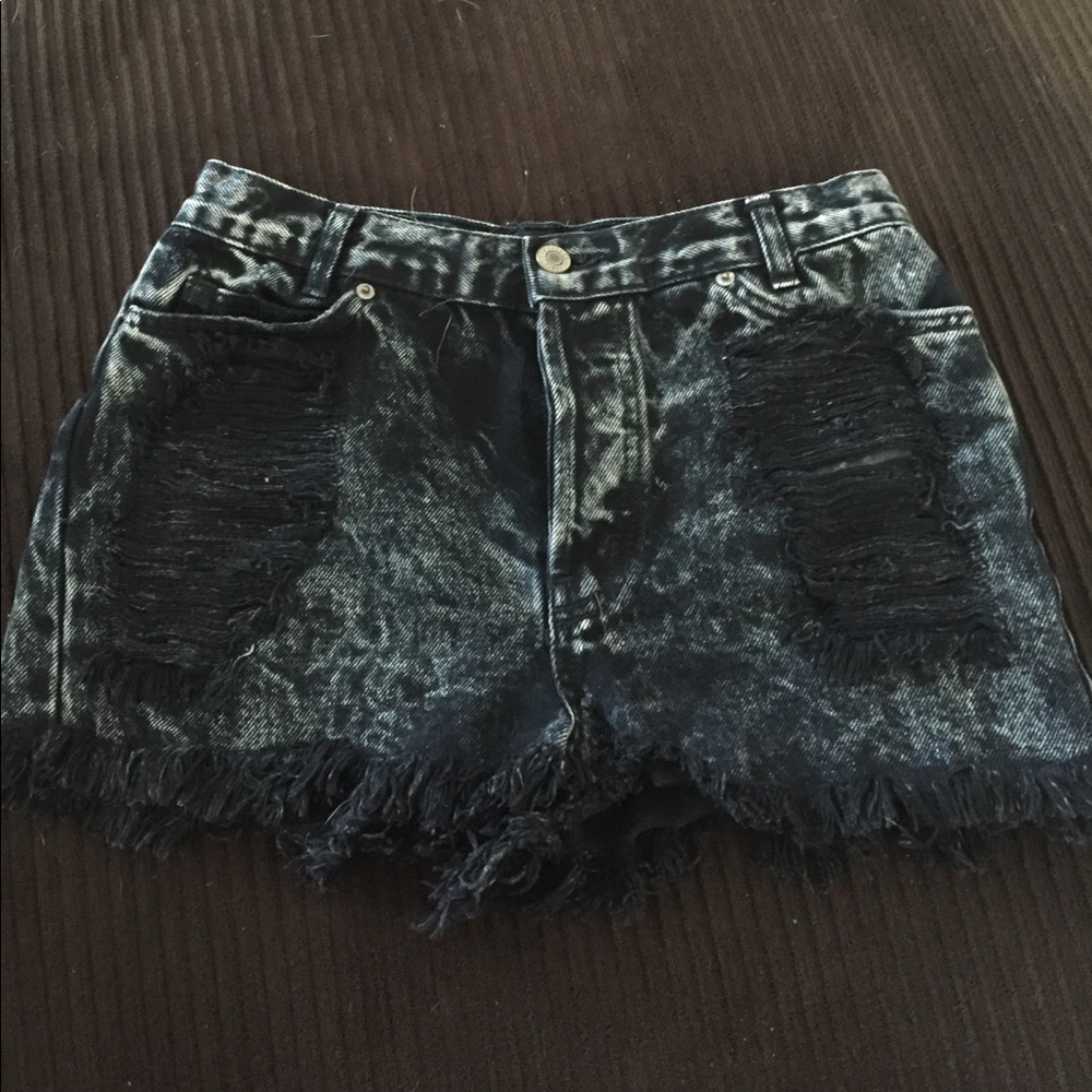 High waisted shorts