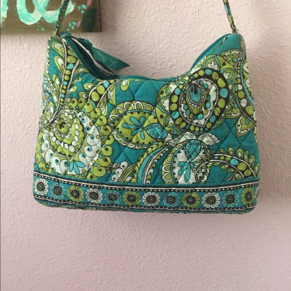 Small Vera Bradley Retired Purse - Peacock - Picture 7 of 7