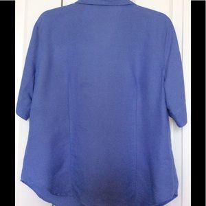 Emma James Tops - NEW WITHOUT TAG Women BLOUSE TOP PERIWINKLE COLOR Emma James Tops - NEW WITHOUT TAG Women BLOUSE TOP PERIWINKLE COLOR