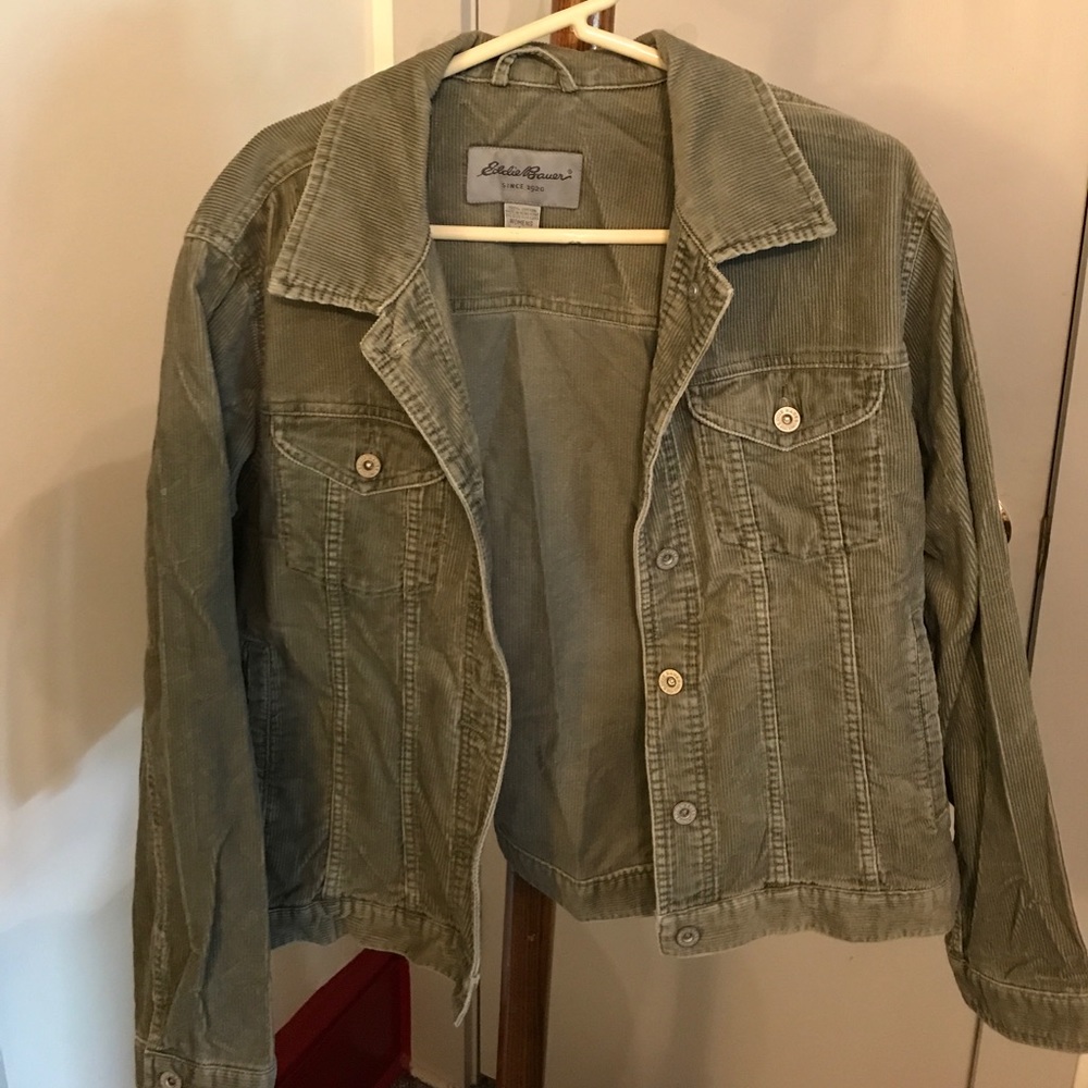 Eddie Bauer corduroy coat