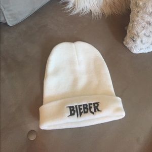 Justin bieber merch beanie
