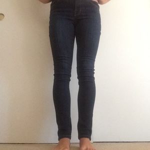 Mid-Rise Skinny Jeans