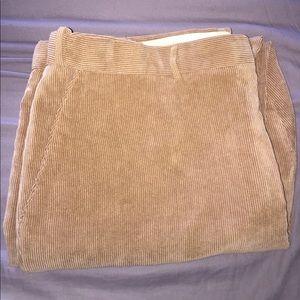 Tan Corduroy pants