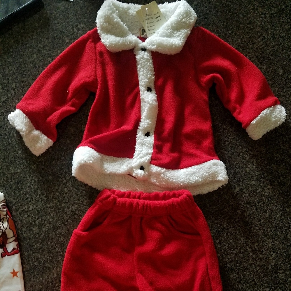 6-9 month Santa Suit