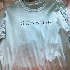 Light blue seaside long sleeve