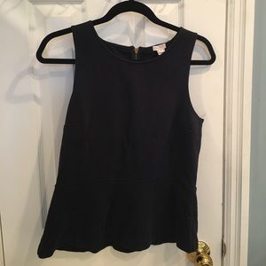 J.Crew Peplum Tank