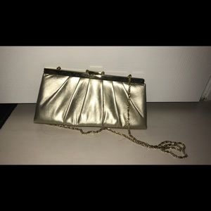 Gold clutch