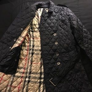 Women's Burberry Quilted Trench Coat *authentic*