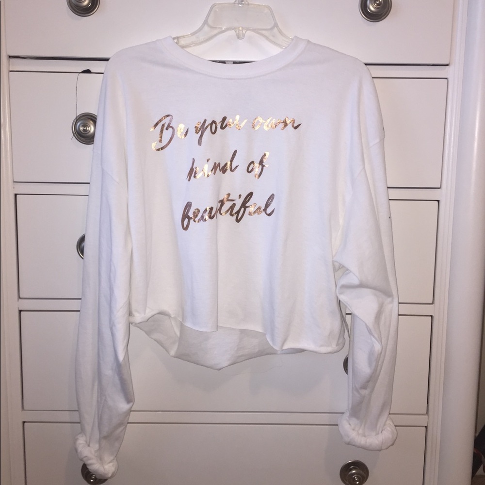 Be Your Own Kind of Beautiful Crop Top