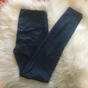 NWOT: Blue Heathered Athleta Leggings
