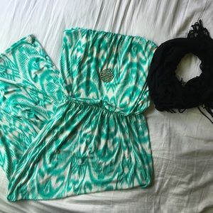 ❌SOLD❌ Dainty Hooligan - Strapless maxi dress