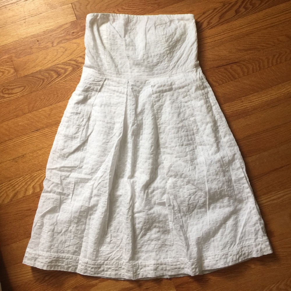 White j crew summer dress