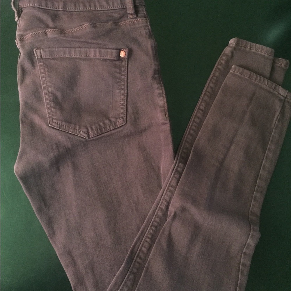 Bullhead high rise skinny jeans