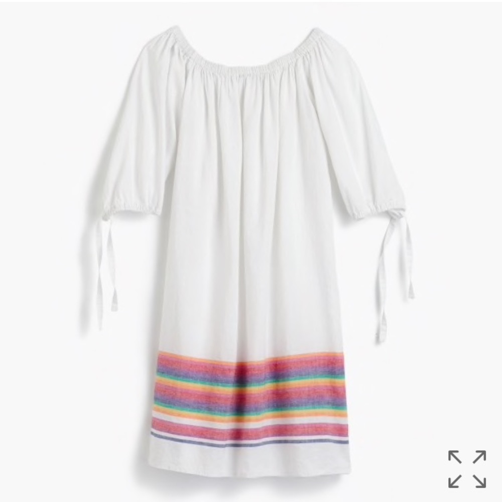 Off the shoulder beach dress