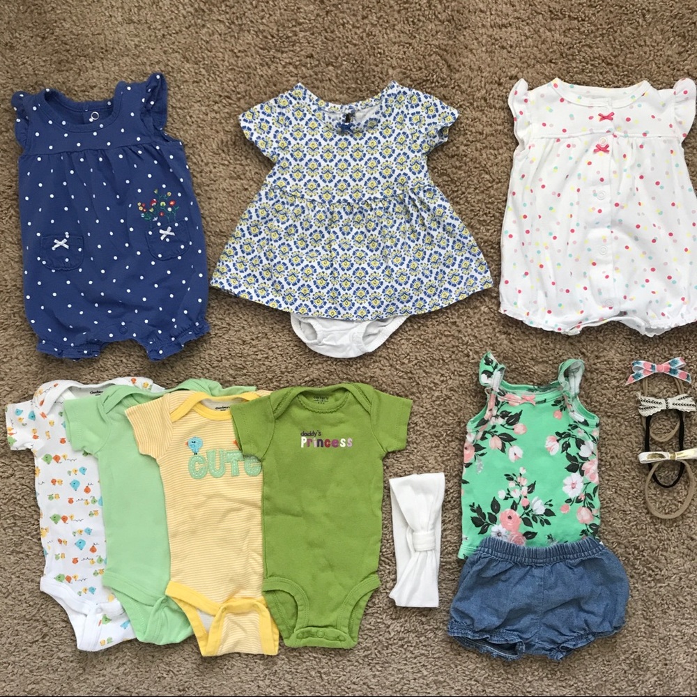 (SOLD) NEWBORN bundle of clothes