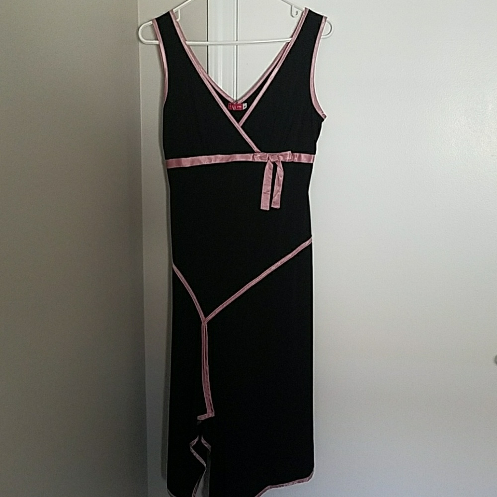 Soft, black dress