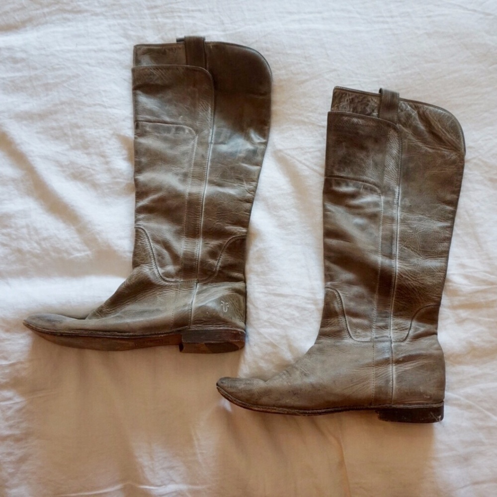 Tall Brown Frye Boots