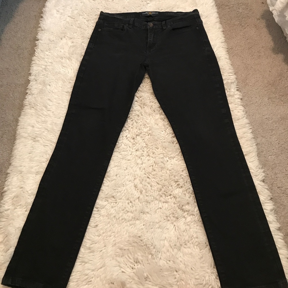 Lucky Brand Sofia Skinny Black Jeans
